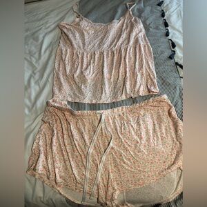 Floral Pink Sleepwear Set